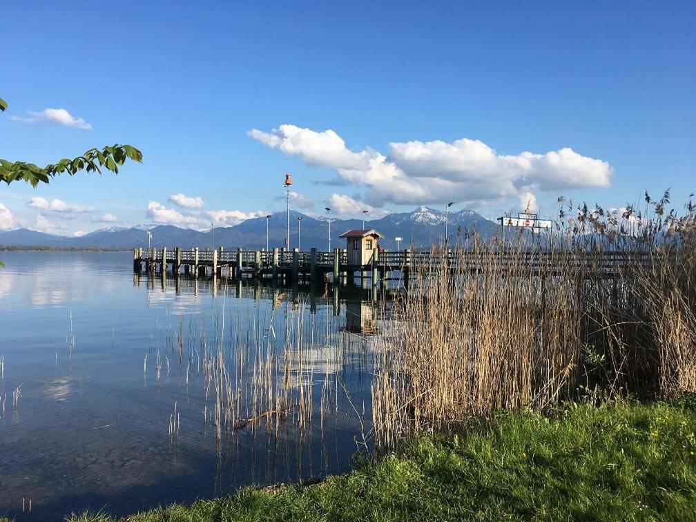 Feriennest Chiemseeglueck Übersee Exteriör bild