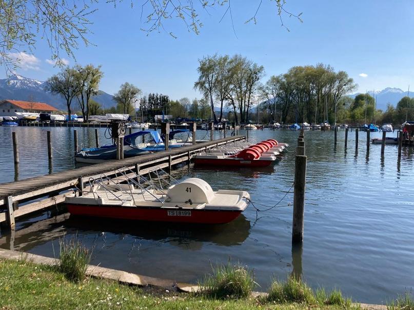 Feriennest Chiemseeglueck Übersee Exteriör bild