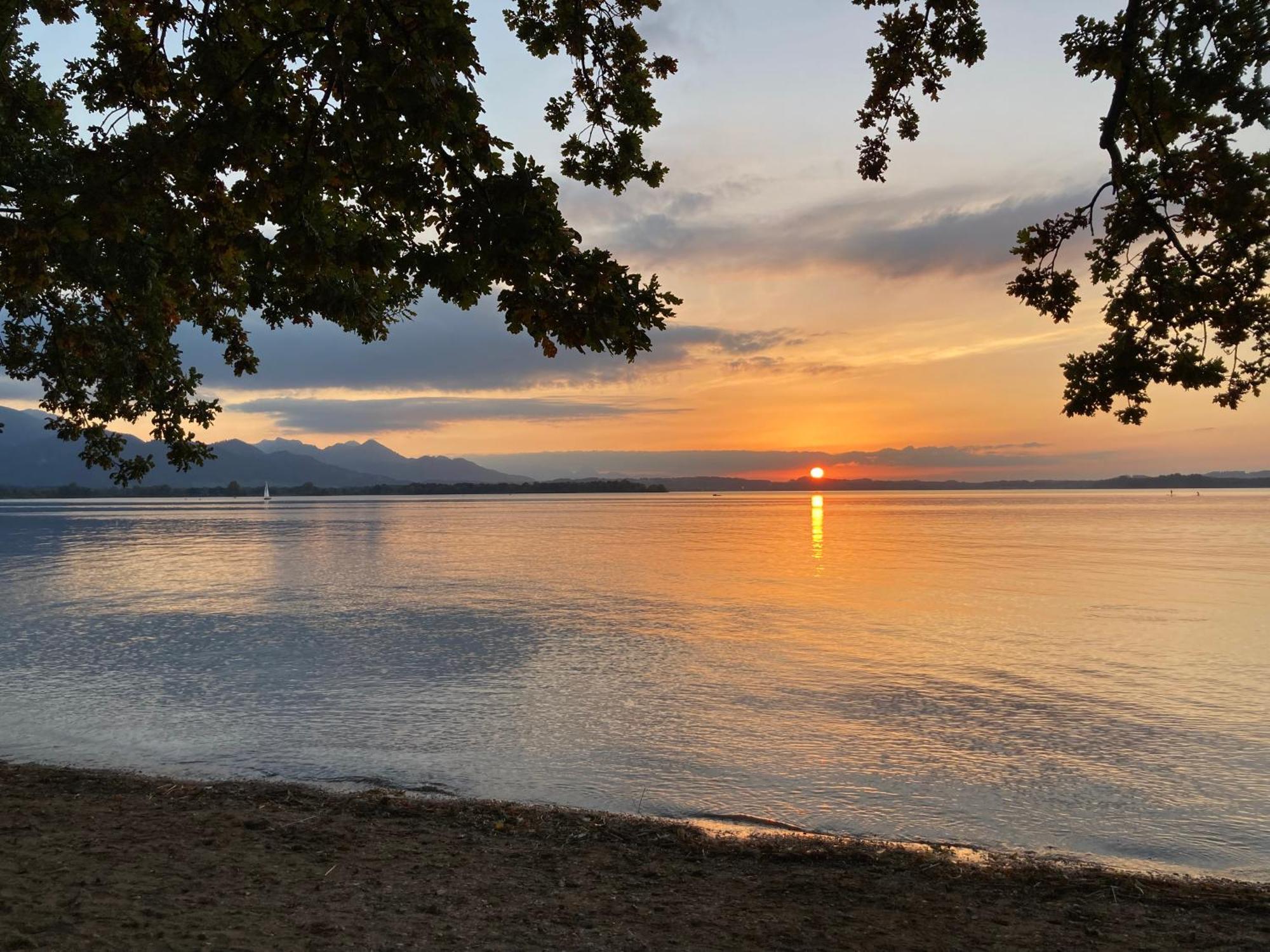 Feriennest Chiemseeglueck Übersee Exteriör bild
